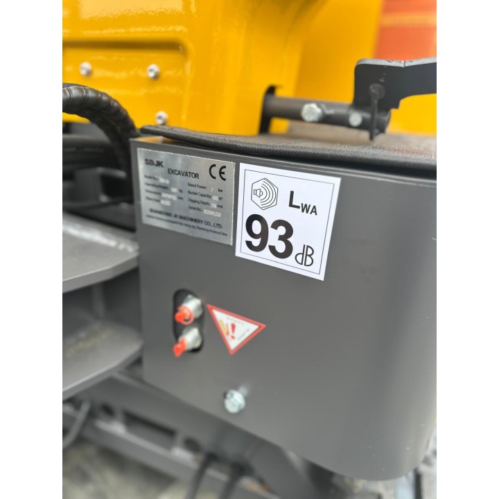 Minikoparka JKW-10X | Koop EURO V Diesel | 1000 KG | Kabina Zamknięta