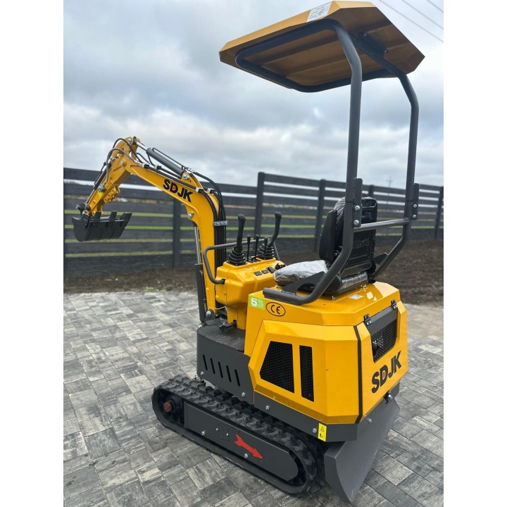 Minikoparka JKW-10X | Skrętne Ramię | Koop EURO V Diesel | 1000 KG