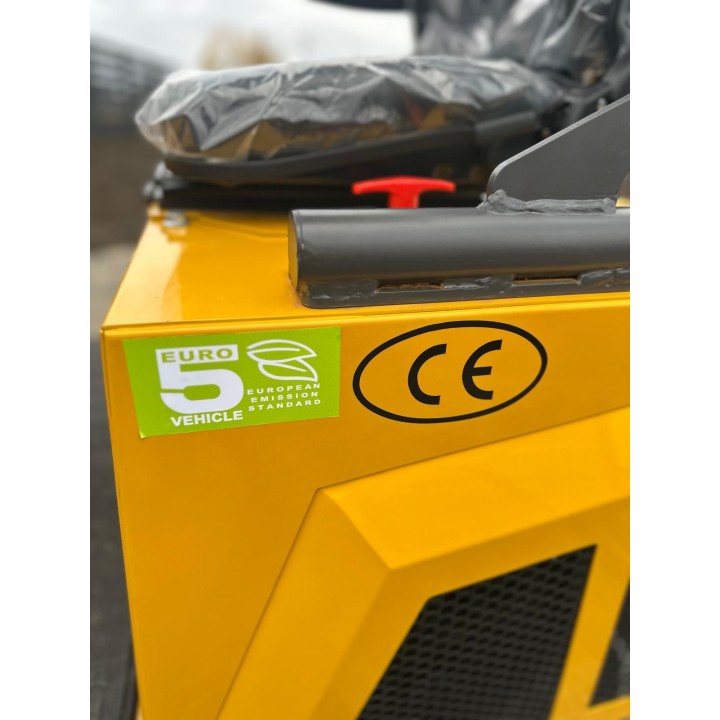 Minikoparka JKW-10X | Skrętne Ramię | Koop EURO V Diesel | 1000 KG